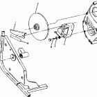 W917527 TRAIL BOSS 2X4 Rh gearcase and brake mounting 250  2x4