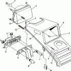 W917221 TRAIL BLAZER Headlight assembly  trail blazer