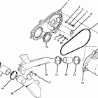 W917221 TRAIL BLAZER Clutch cover assembly trail blazer