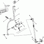 W917527 TRAIL BOSS 2X4 Shift linkage assembly 250 2x4