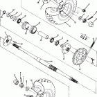 W918727 BIG BOSS 6X6 Rear wheel drive assembly updated 2-91 6x6