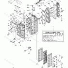 90TLR CYLINDER CRANKCASE