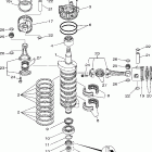 V150TLR Коленчатый вал и Поршень
