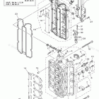 F90TLR Cylinder Crankcase 2