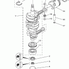 60TLRD/70TLRD Коленчатый вал и Поршень