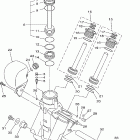 V150TLR Power trim & tilt assy 1