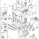 90TLR Power trim & tilt assy