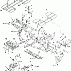 W907539 TRAIL BOSS 350L 2X4 Frame assembly 350 2x4