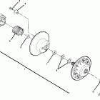 W907527 TRAIL BOSS 2X4 Driven clutch assembly