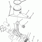 W907527 TRAIL BOSS 2X4 Коленчатый вал и поршни
