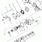W908527 TRAIL BOSS 250 Starting motor assembly updated 5 / 90