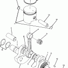 W907221 TRAIL BLAZER Коленчатый вал и поршни