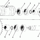 W908127 TRAIL BOSS 4X4 Details-front drive assembly center tightener asse...