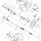 W908127 TRAIL BOSS 4X4 Rear wheel drive assembly