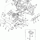 W907539 TRAIL BOSS 350L 2X4 Engine & muffler mounting 350 2x4