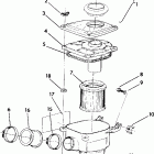 W907221 TRAIL BLAZER Air box assembly