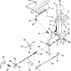 W907539 TRAIL BOSS 350L 2X4 Shift linkage assembly 350 2x4