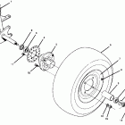 W907527 TRAIL BOSS 2X4 Переднее колесо