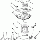 W907539 TRAIL BOSS 350L 2X4 Air box assembly  350 2x4