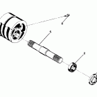 W908127 TRAIL BOSS 4X4 Details-front drive assembly front tightener assem...