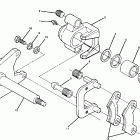 W908527 TRAIL BOSS 250 Front brake assembly