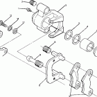 W898627 BIG BOSS 4X6 Middle axle brake assembly