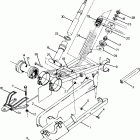 W898627 BIG BOSS 4X6 Swing arm weldment (rear)
