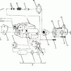 W898527 TRAIL BOSS Rear brake assembly