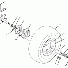 W898527 TRAIL BOSS Переднее колесо