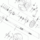 W897527 TRAIL BOSS 2X4 Rear wheel drive assembly