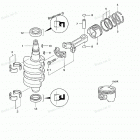 MFS15C Поршни и коленчатый вал
