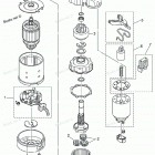 MD75C2 Electric Parts, Starter Motor 2