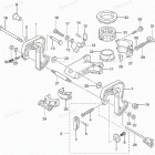 MFS2.5B Clamp Bracket, Swivel Bracket