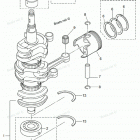 MD40B2 Колен. вал и поршень