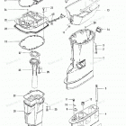 MD40B Корпус ведущего вала (нога)