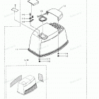 MD40B Верхний колпак мотора