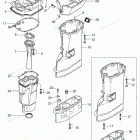 MD40B2 Корпус ведущего вала (нога)