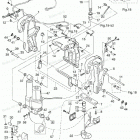 MD40B2 Bracket 2, Power Trim & Tilt