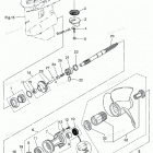 MD90C2 Gear Case, Propeller Shaft