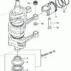 MD75C2 Колен. вал и поршень