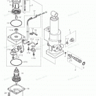 MFS8A3 Механизм гидроподъема Power Trim