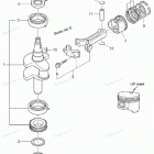MFS3.5B Колен. вал и поршень