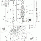 MD40B2 Gear Case, Drive Shaft, Mwd50, Big Foot