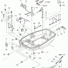 MD50B2 Bottom Cowl, Motor Cover Lower