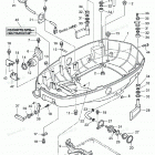 MD75C2 Bottom Cowl, Motor Cover Lower