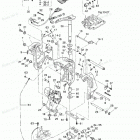MD115A Кронштейн крепления к транцу
