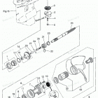 MD75C2 Gear Case, Propeller Shaft