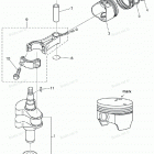 MFS4C Колен. вал и поршень