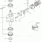 MFS2.5B Колен. вал и поршень