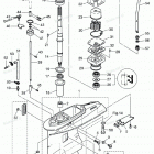 MD90C2 Gear Case, Drive Shaft